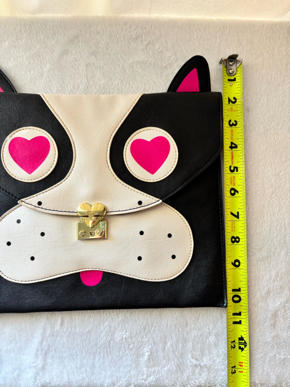 Betsey Johnson French bulldog clutch - Picture 8 of 8
